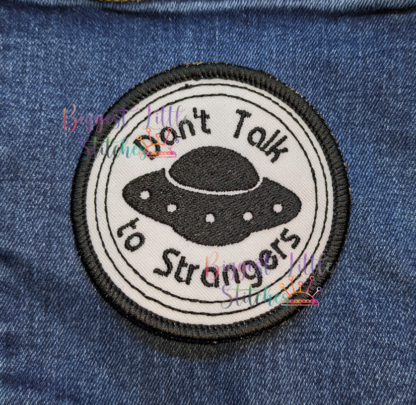 Aliens Don't Talk to Strangers Patch
