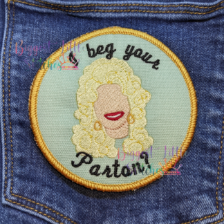 I Beg Your Parton Patch
