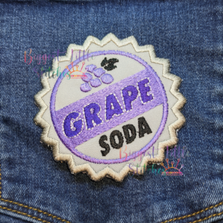 Grape Soda Bottlecap Patch