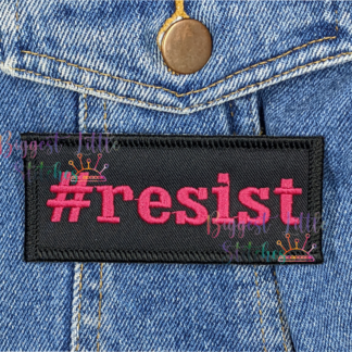 Hashtag Resist Patch