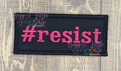 Hashtag Resist Patch