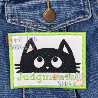 Judgmental Cat Patch