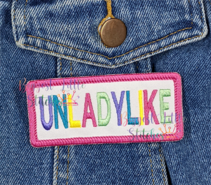 Unladylike Patch