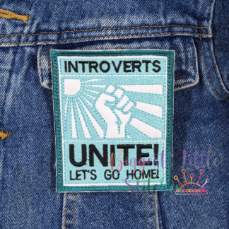 Introverts Unite Patch