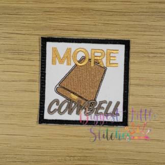 More Cowbell Patch